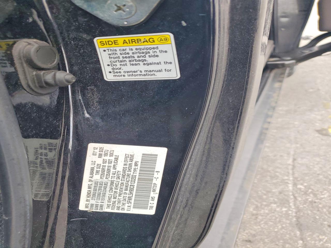 Honda Odyssey Touring