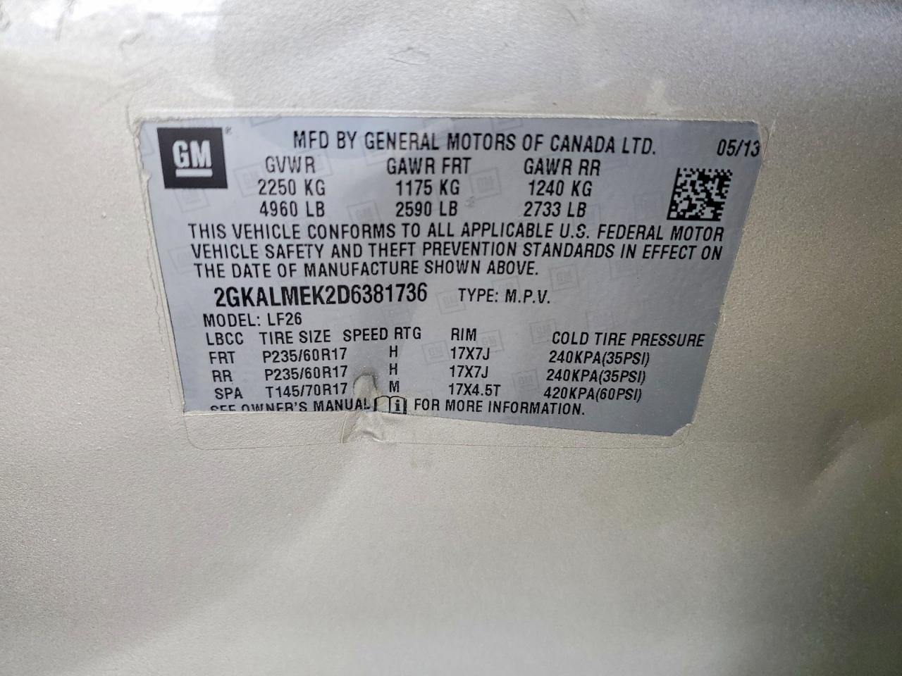GMC Terrain Sle