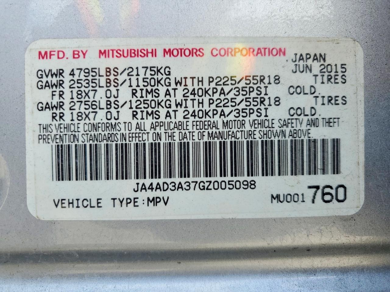 Mitsubishi Outlander Se