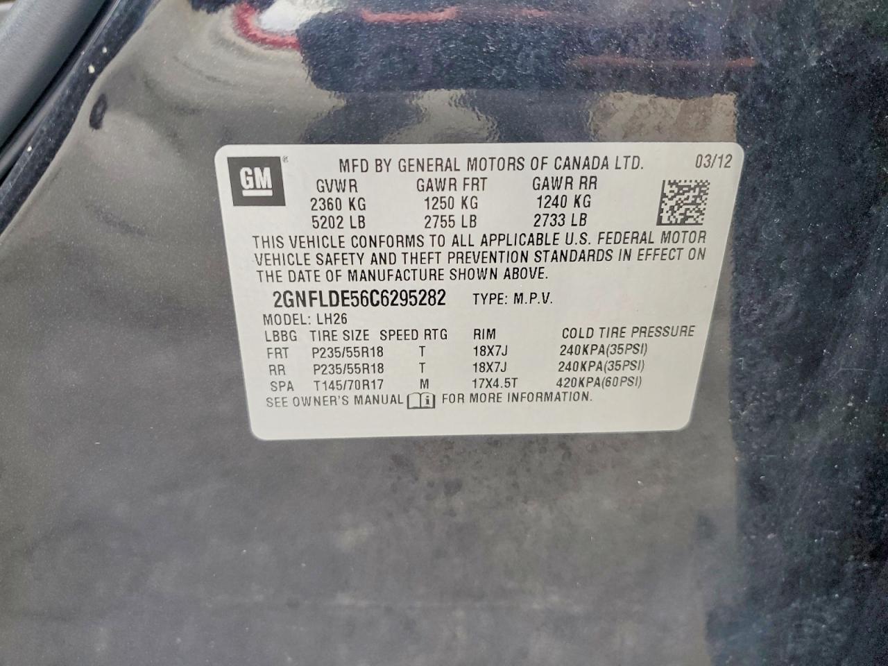 Chevrolet Equinox Lt