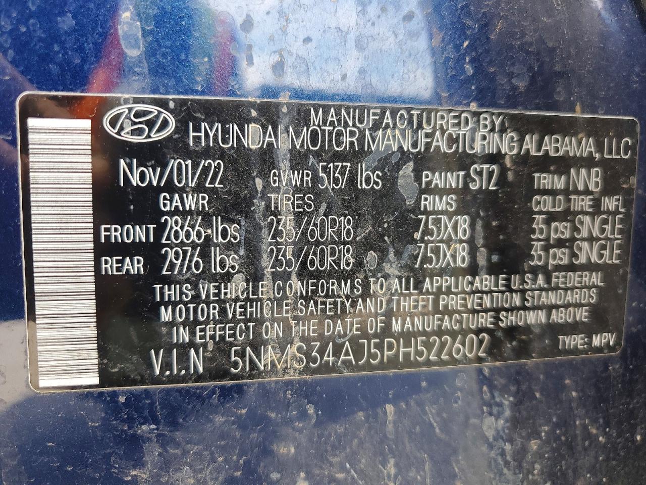 Hyundai SANTA FE Sel Premium
