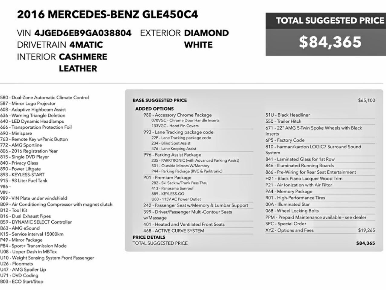 Mercedes-Benz GLE 450 4matic