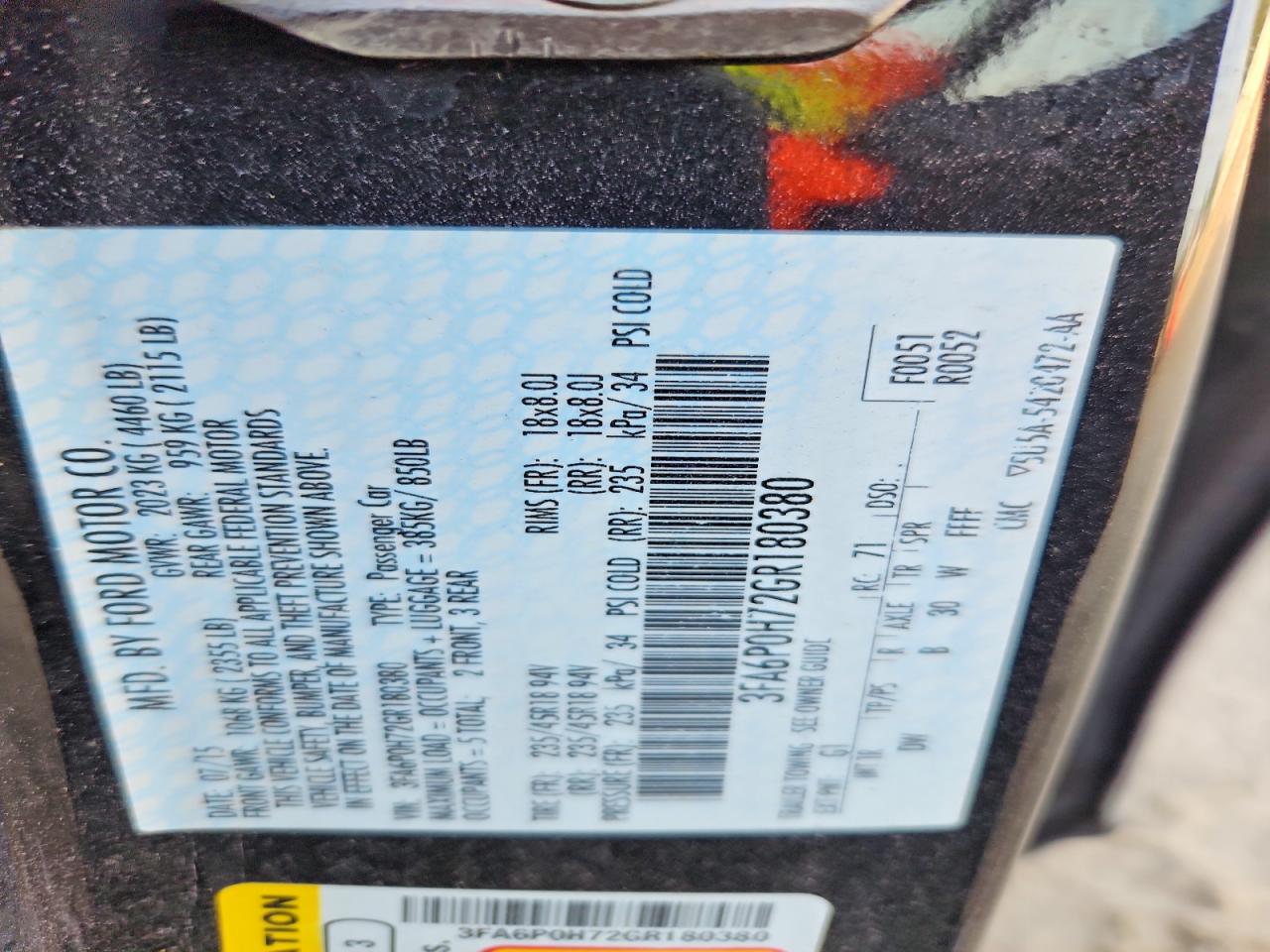 Ford Fusion Se