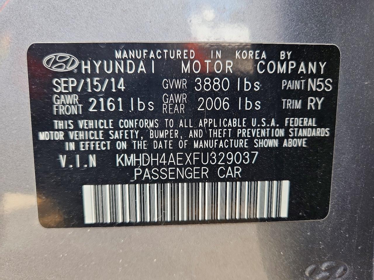 Hyundai ELANTRA Limited