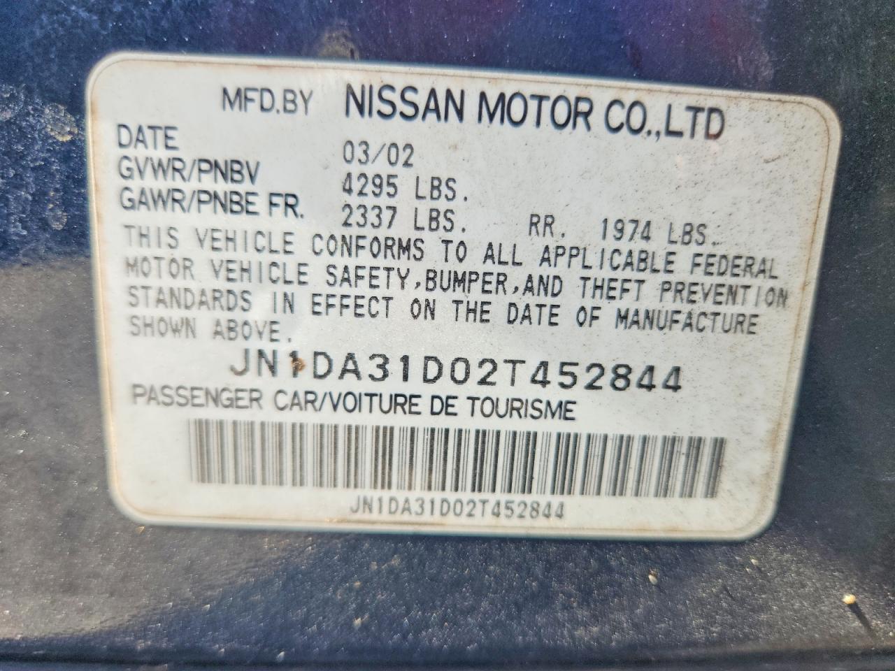 Nissan Maxima Gxe