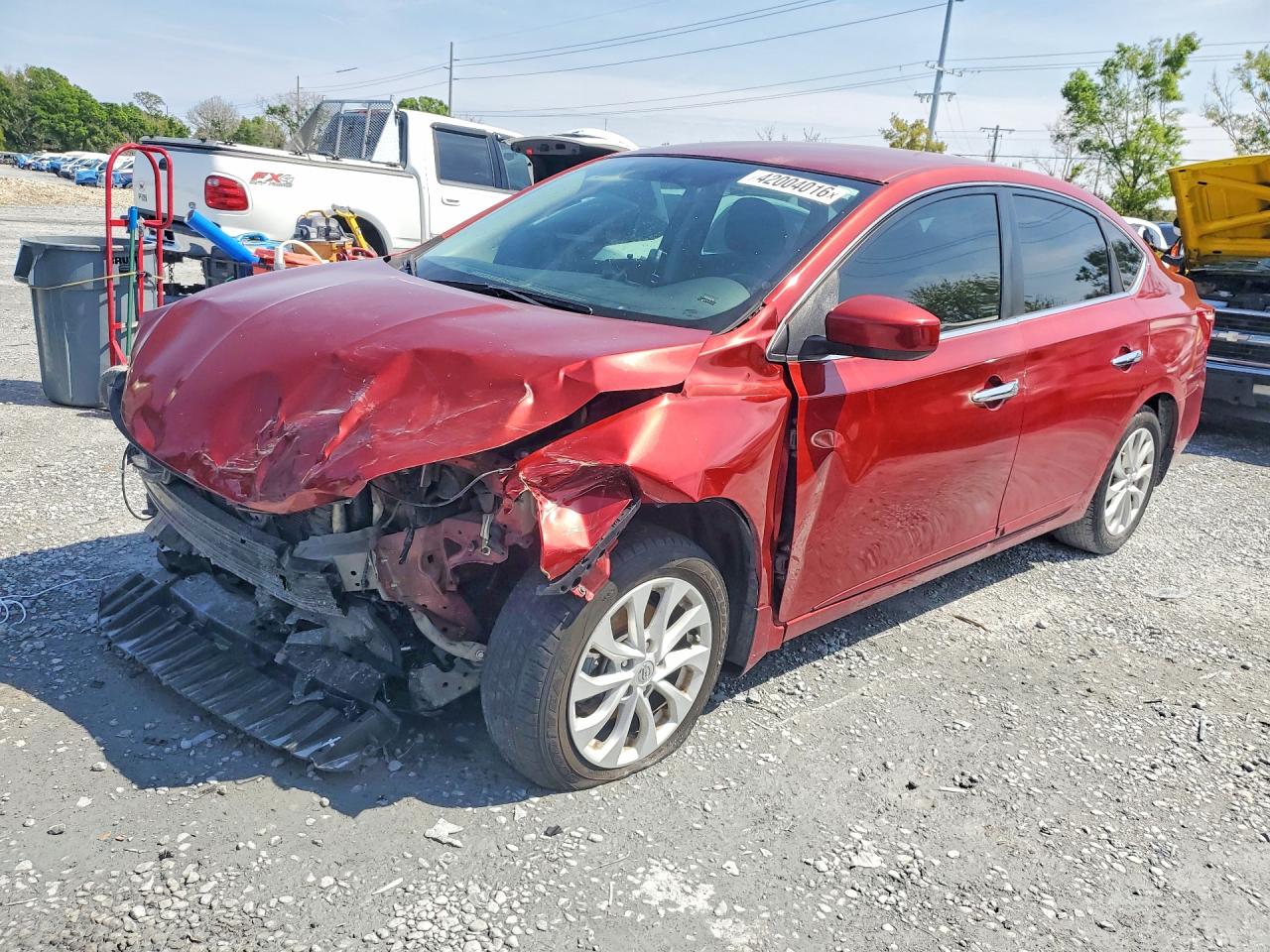 Salvage Nissan Sentra Image