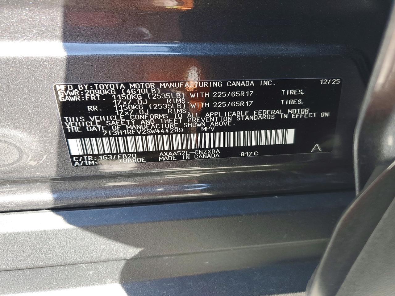 Toyota RAV4 Le