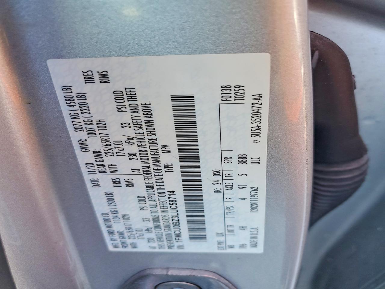 Ford Escape Se Sport
