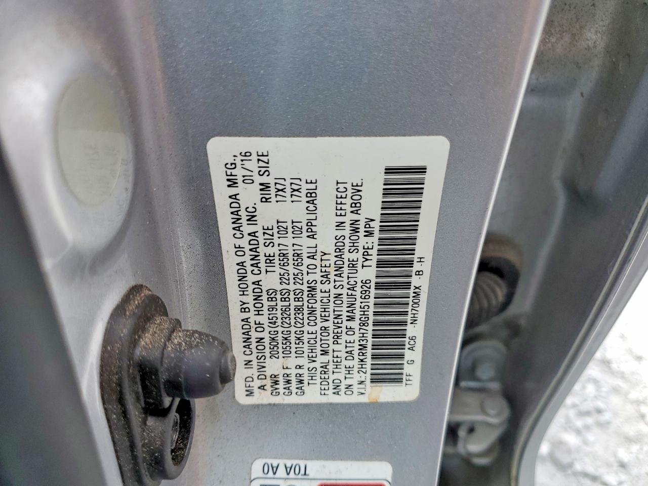 Honda Crv Exl