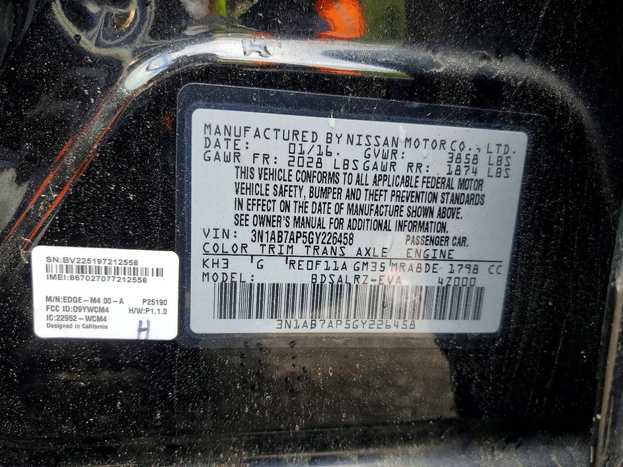 Nissan Sentra Sr