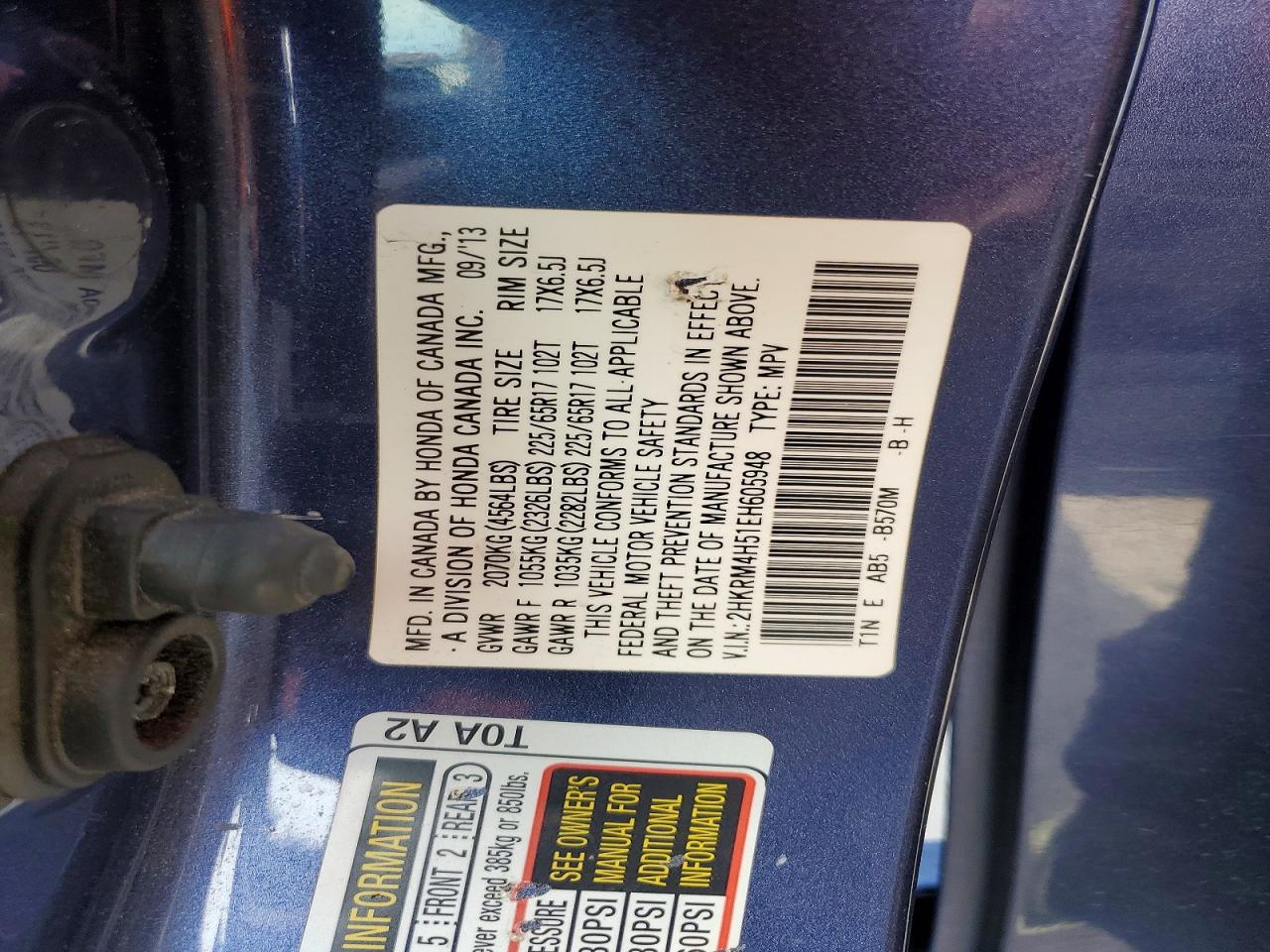 Honda Crv Ex