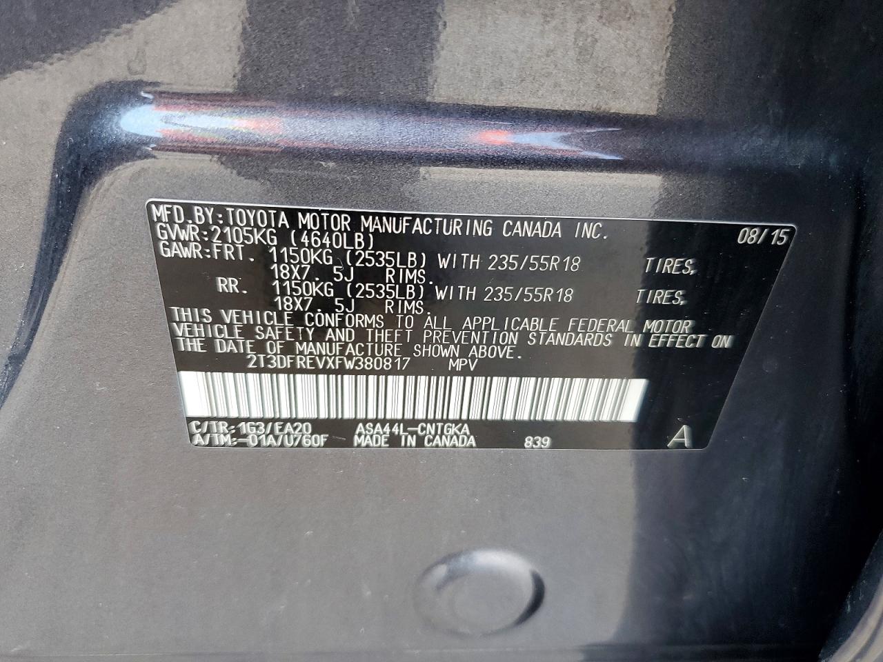 Toyota RAV4 Limited