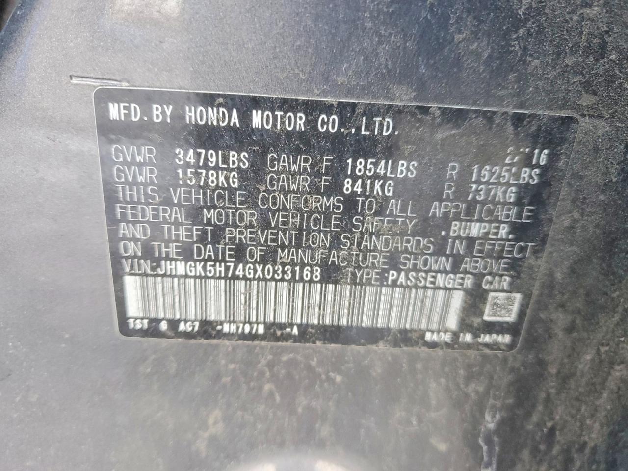 Honda Fit Ex