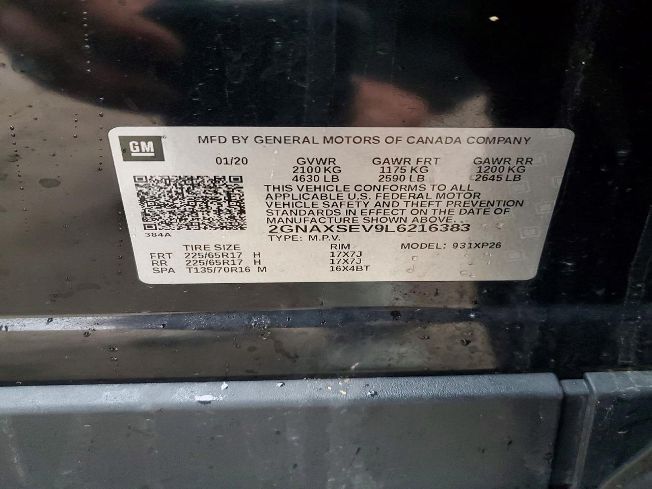Chevrolet Equinox Ls