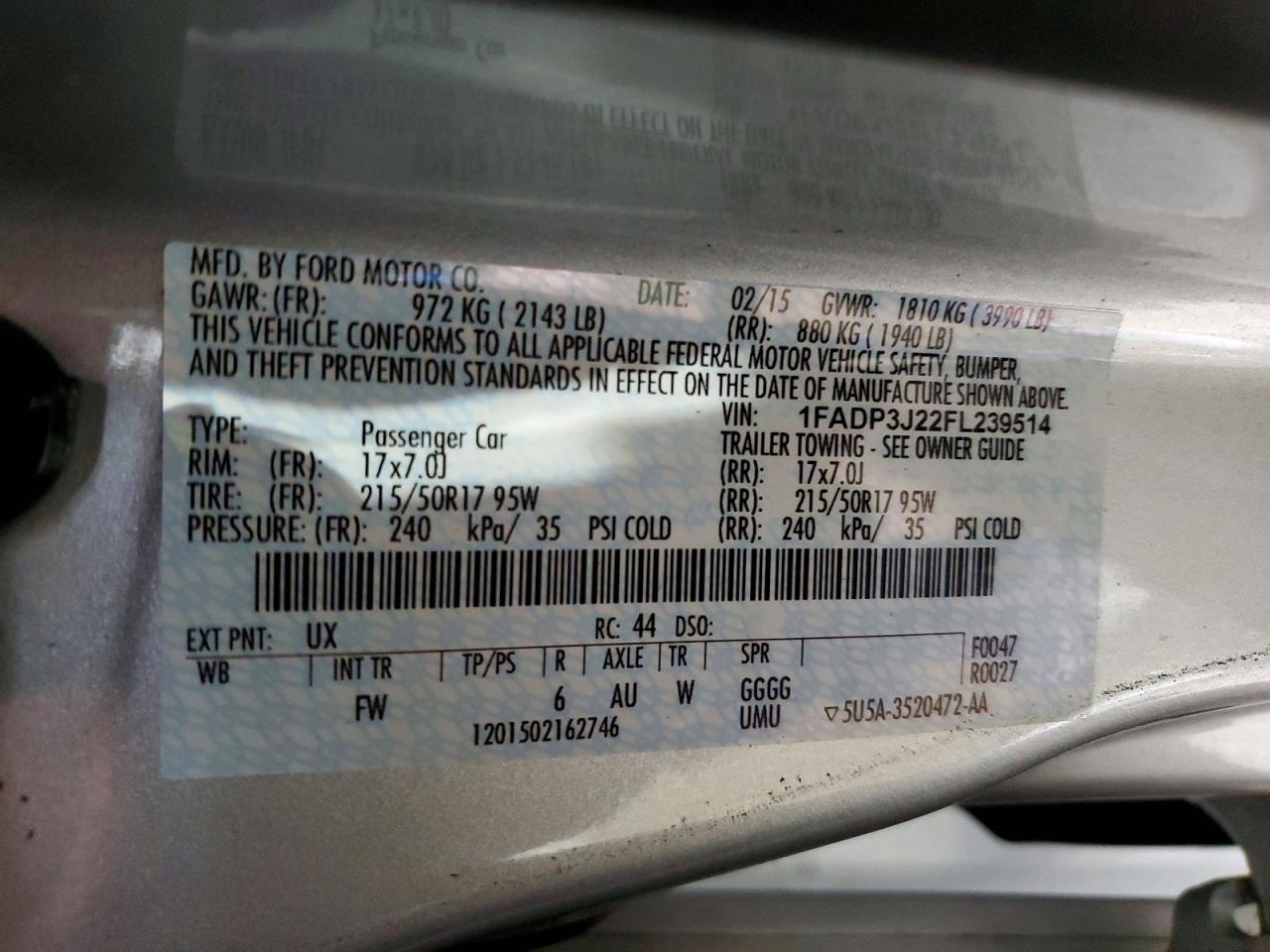 Ford Focus Titanium