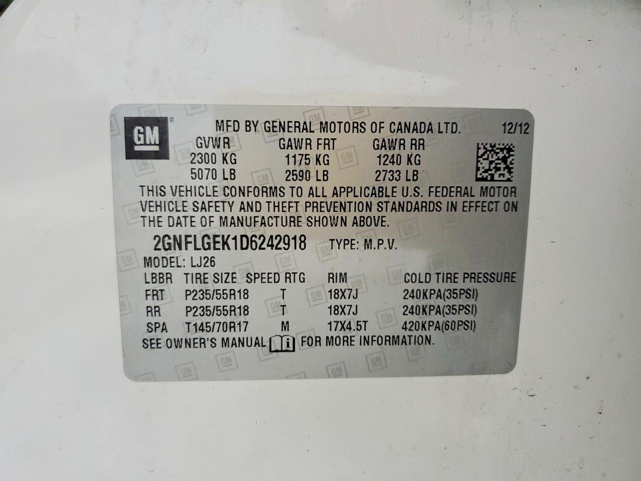 Chevrolet Equinox Ltz