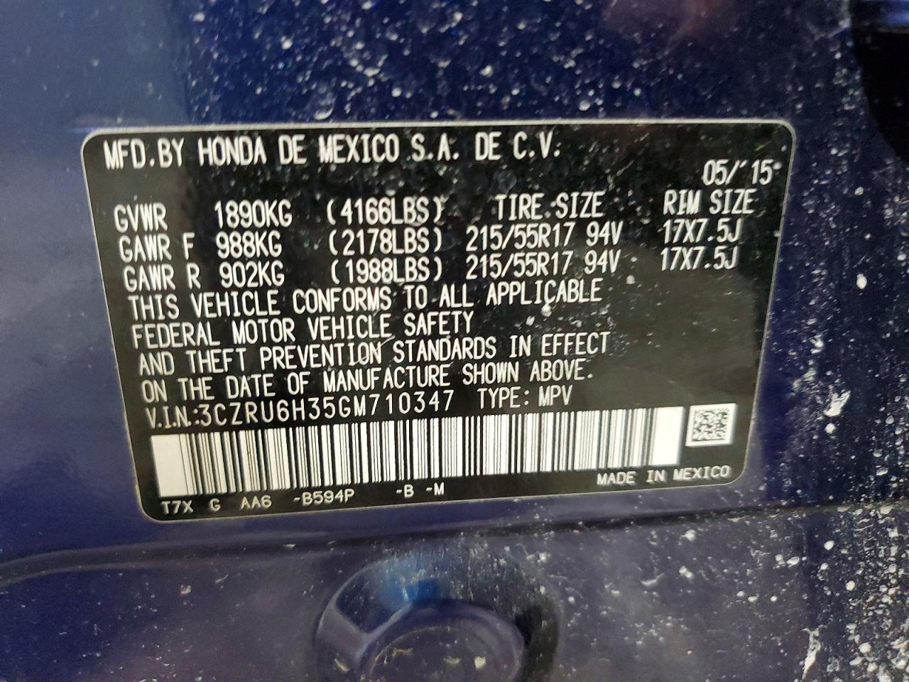 Honda HR-V Lx