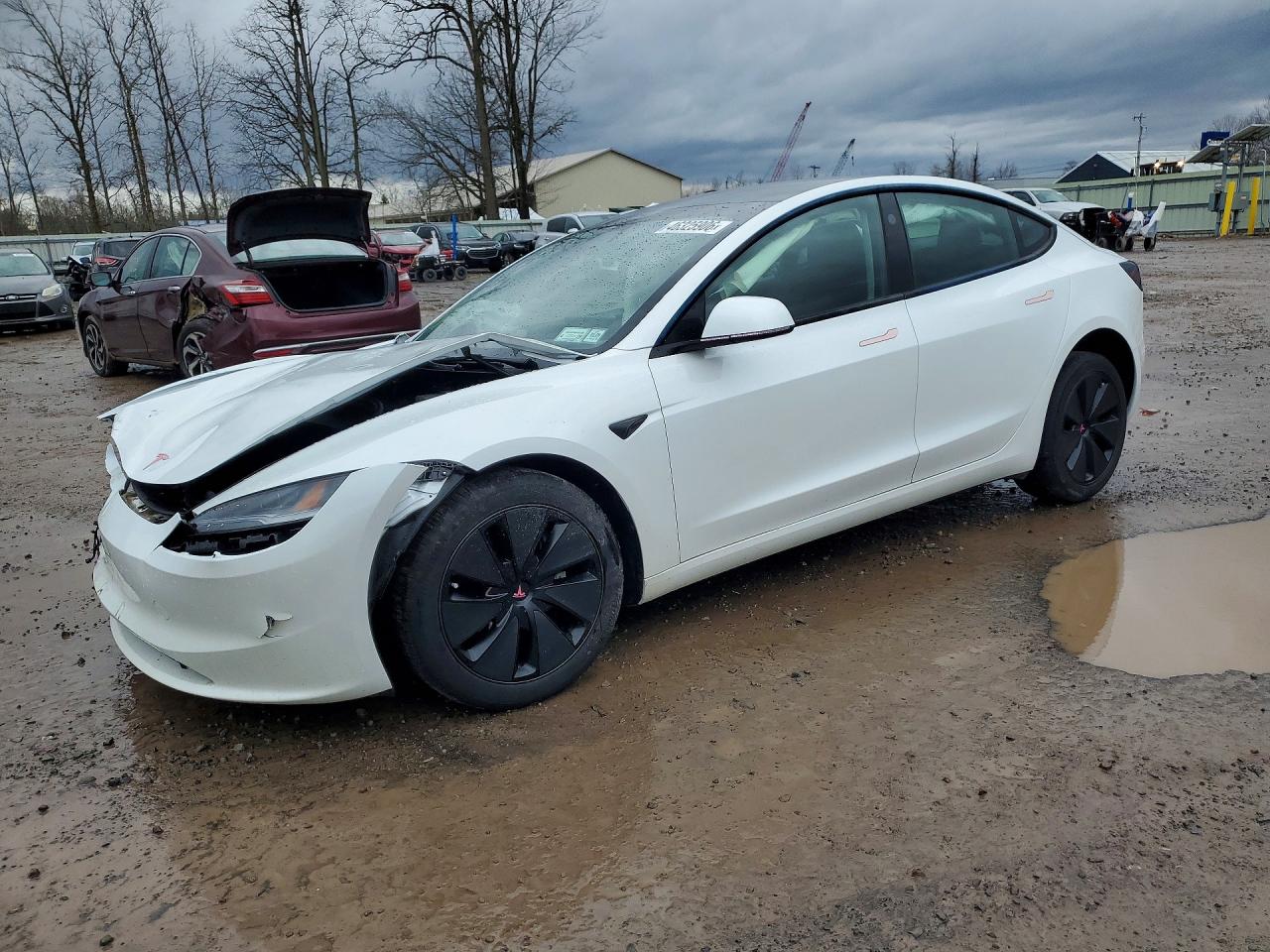 Salvage Tesla Model 3 Image