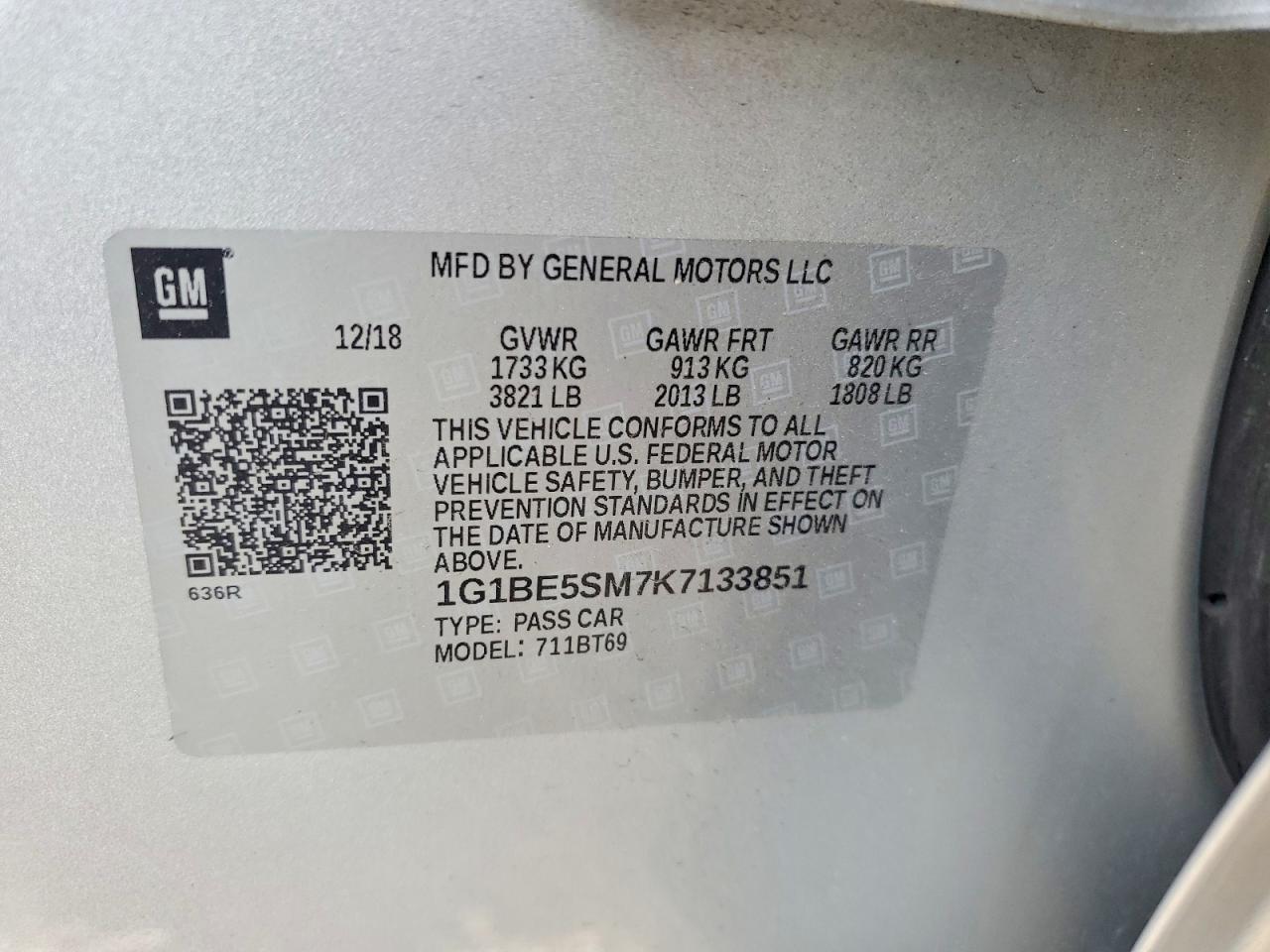Chevrolet Cruze Lt