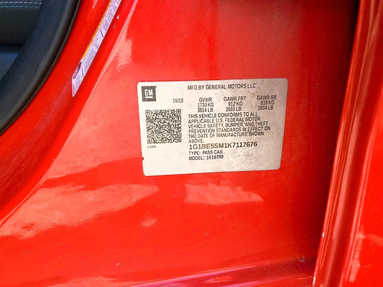 Chevrolet Cruze Lt