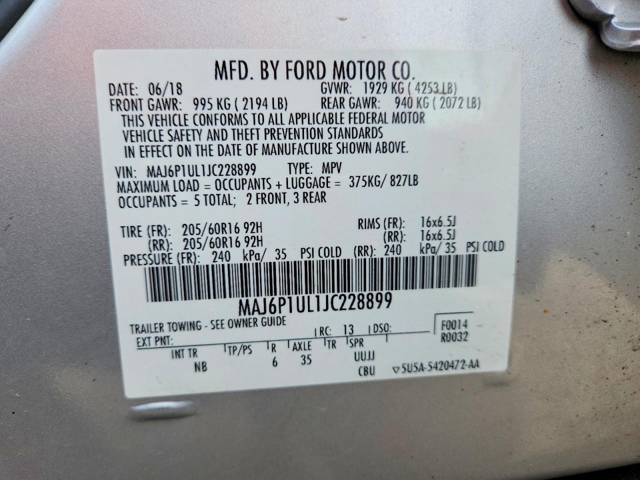 Ford EcoSport Se