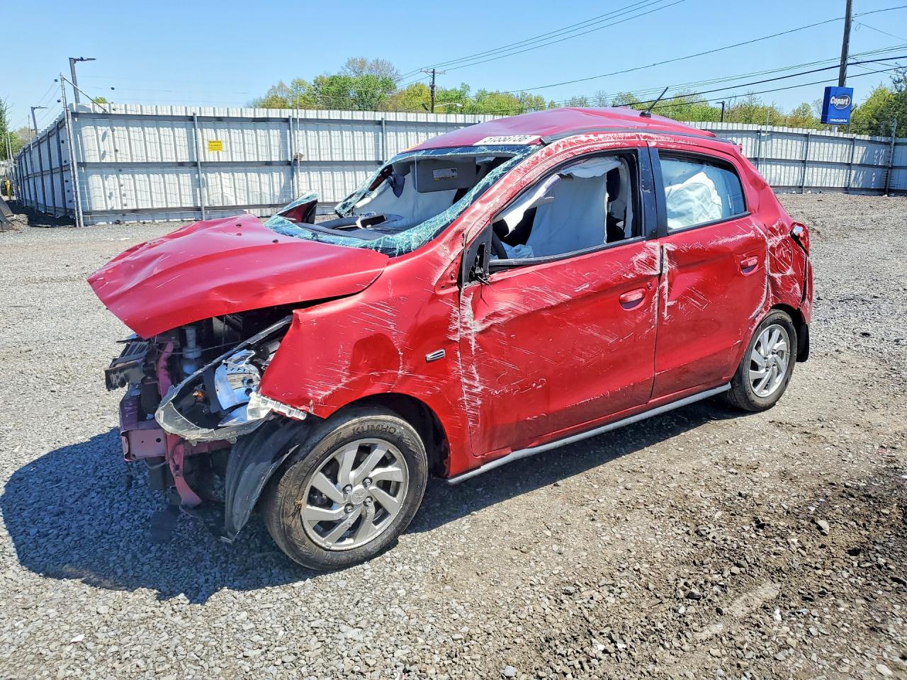 Salvage Mitsubishi Mirage Image