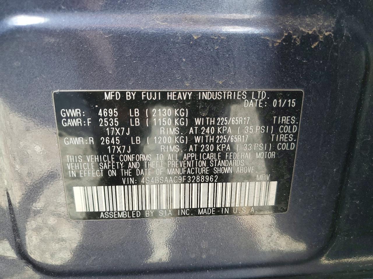 Subaru Outback 2.5i