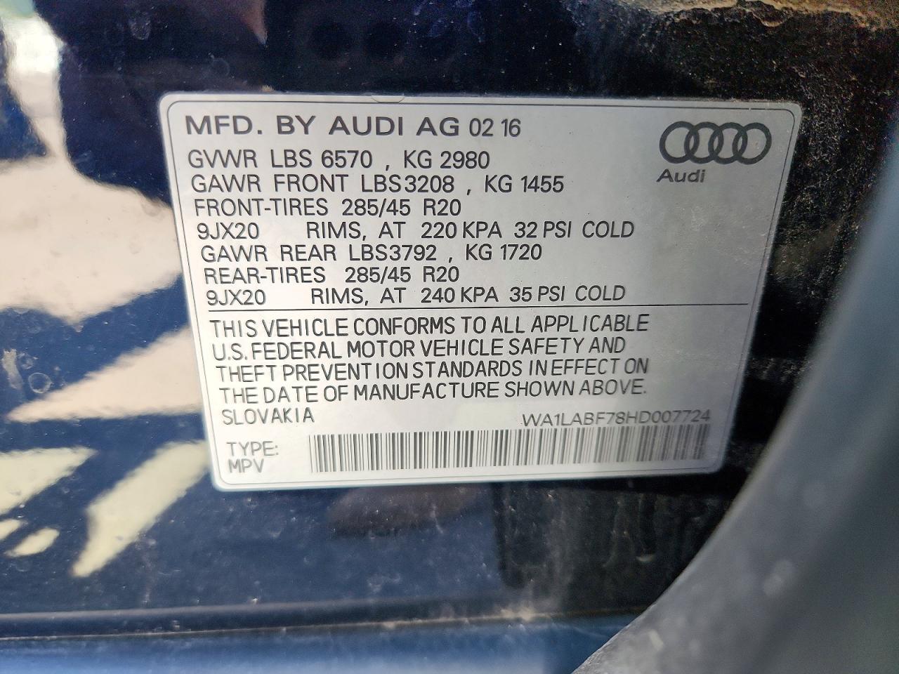 Audi Q7 Premium Plus