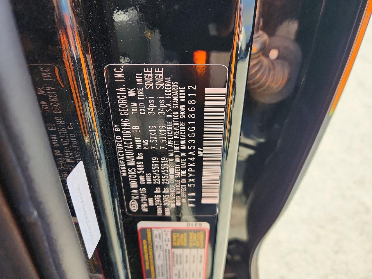 Kia Sorento Sx Limited V6