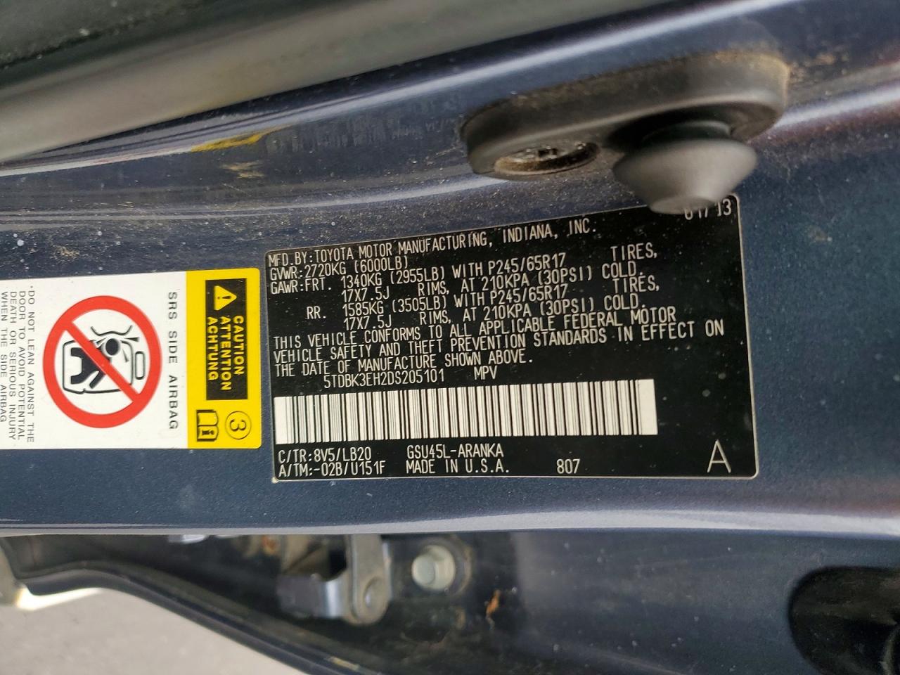 Toyota Highlander Se