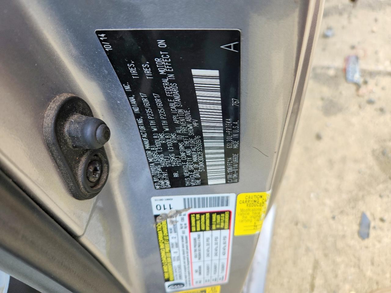 Toyota Sienna Le