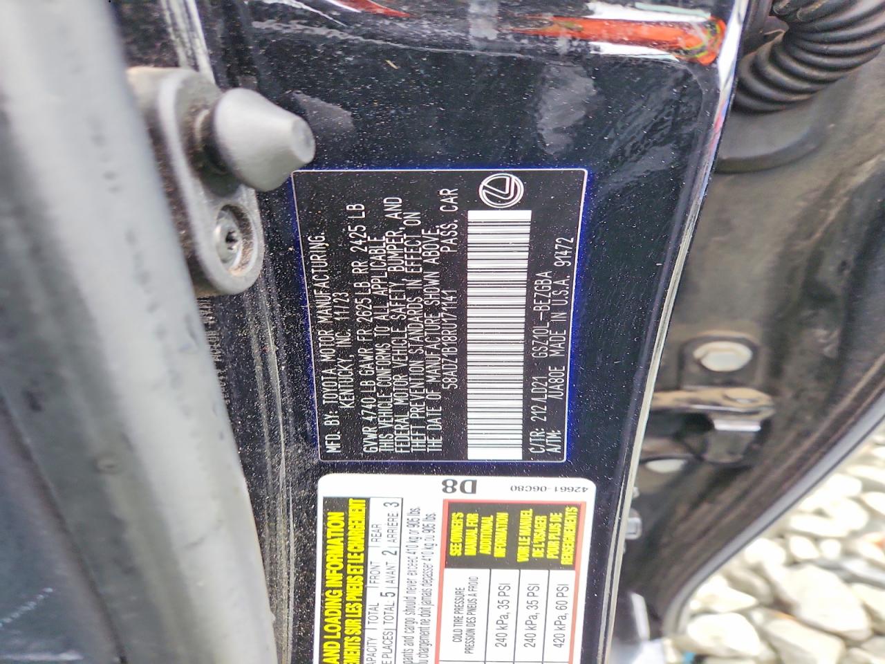 Lexus Es Base