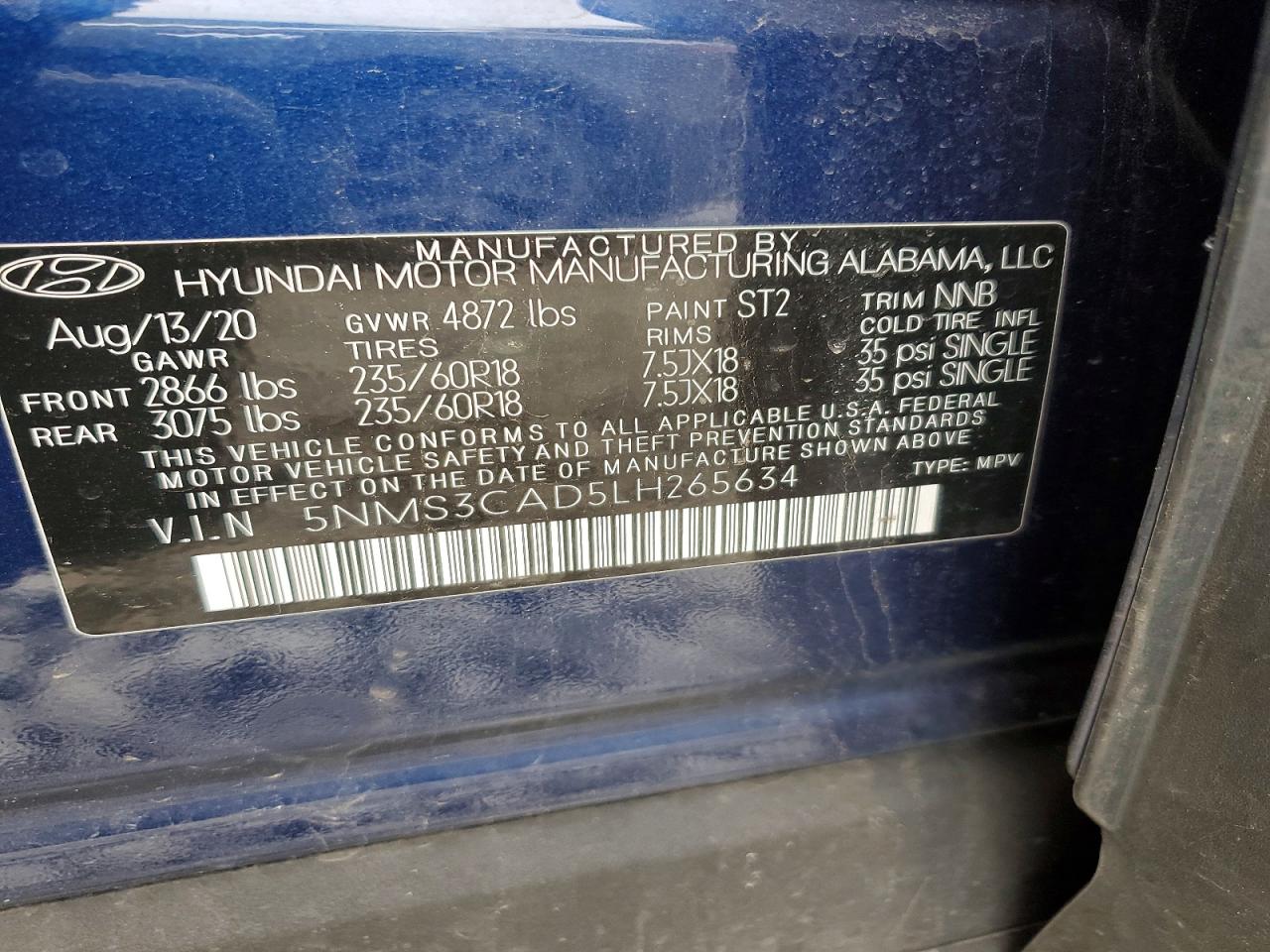Hyundai SANTA FE Sel
