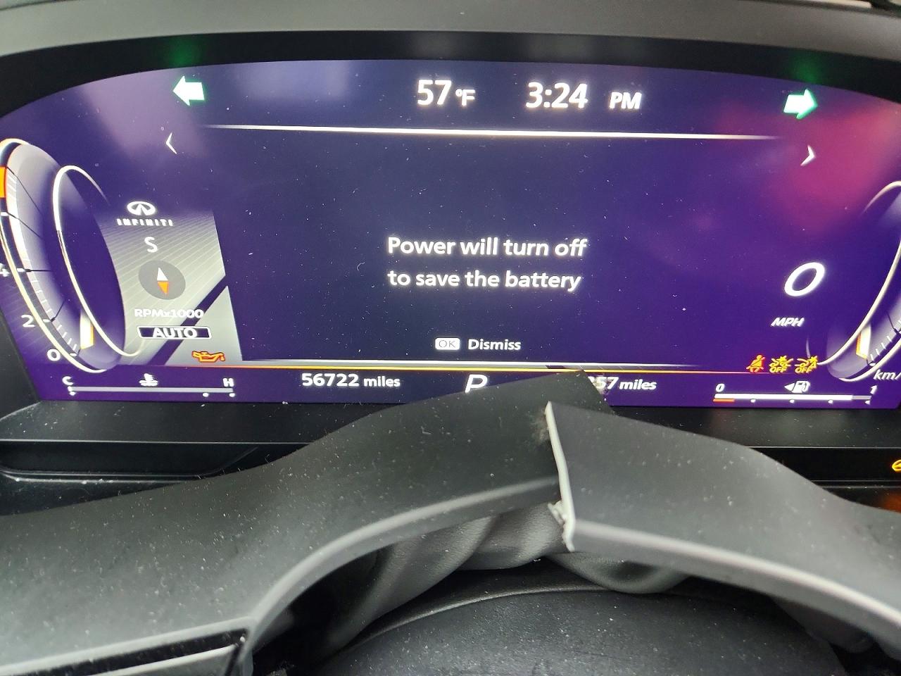 INFINITI Qx Sensory