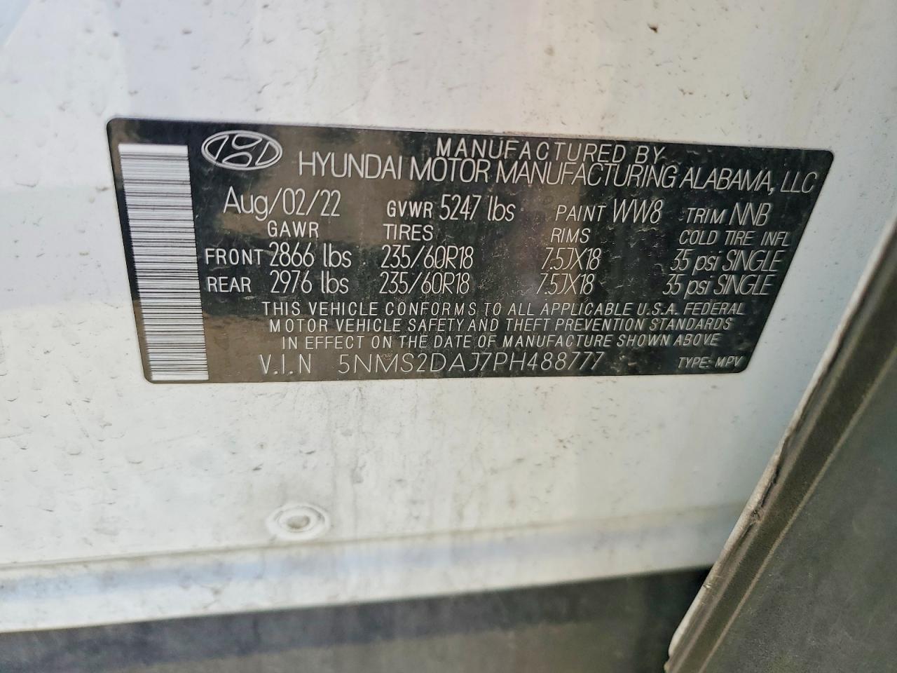 Hyundai SANTA FE Sel