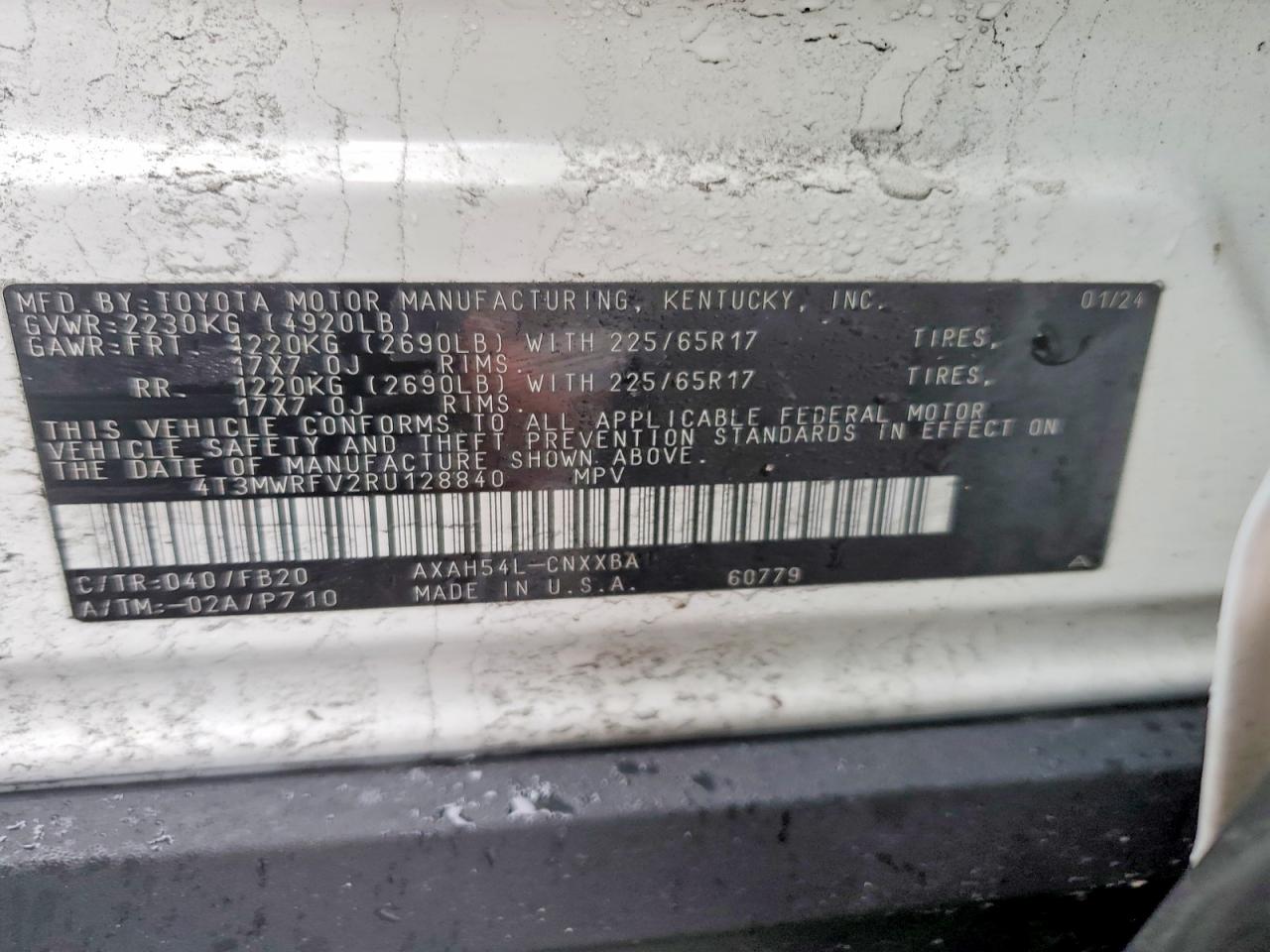 Toyota RAV4 Le