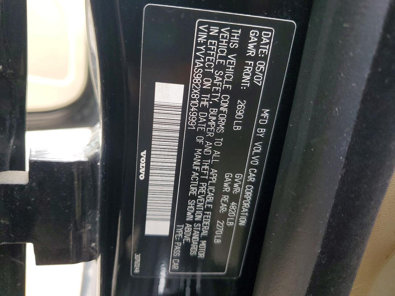 Volvo S80 3.2
