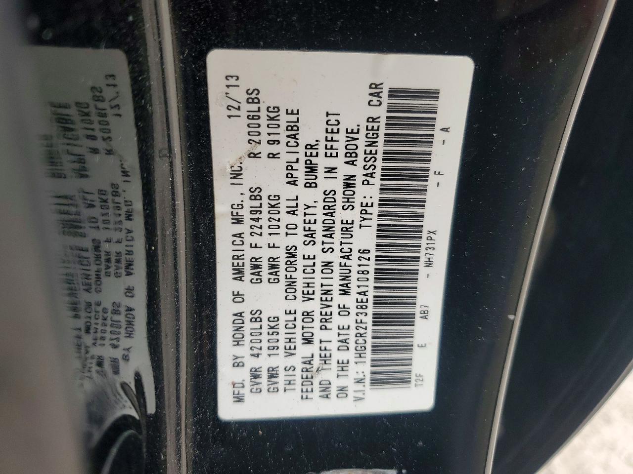 Honda Accord Lx