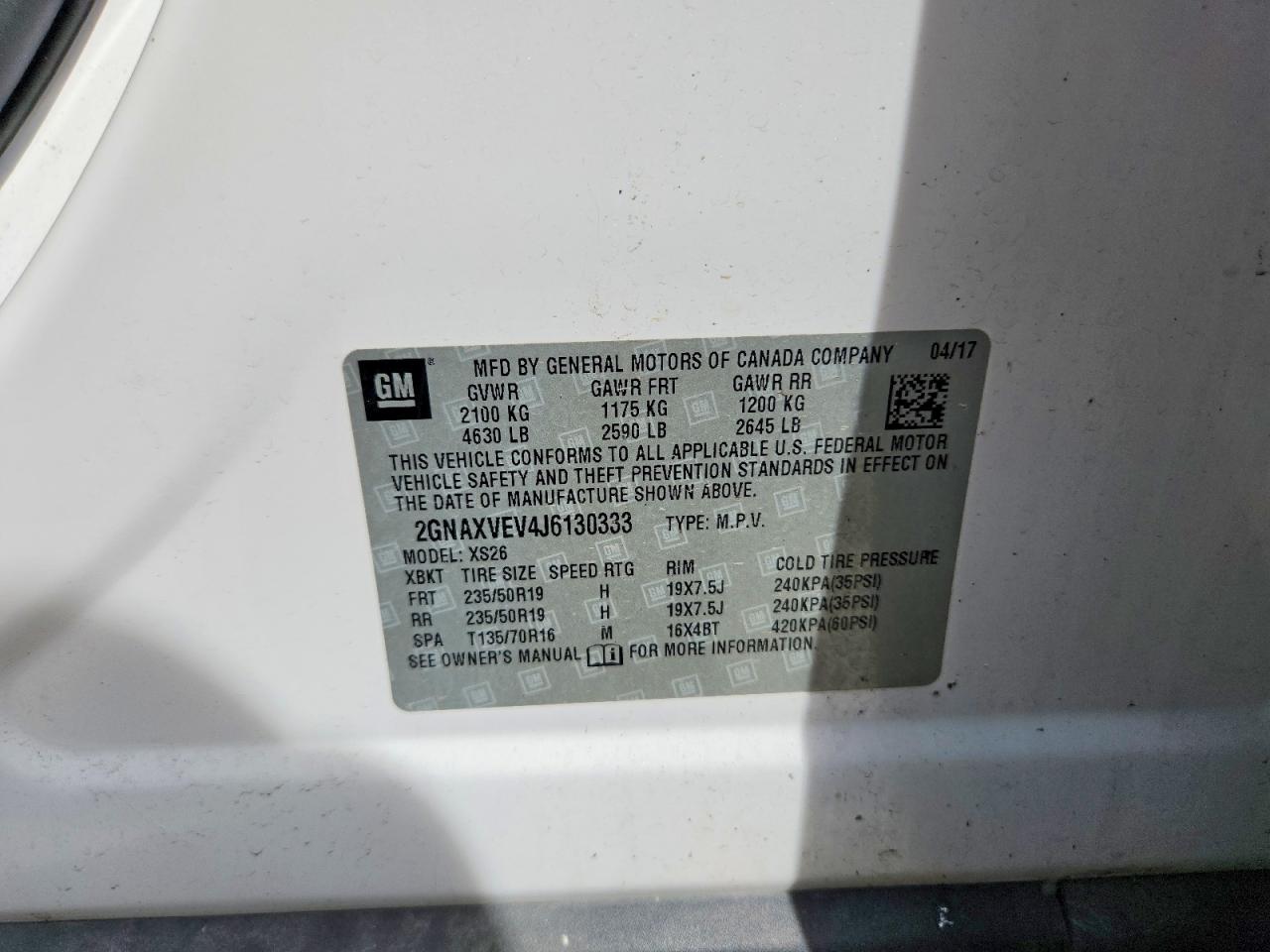 Chevrolet Equinox Premier