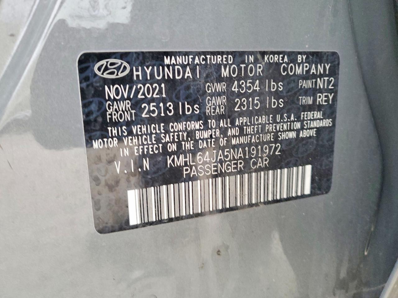Hyundai SONATA Sel