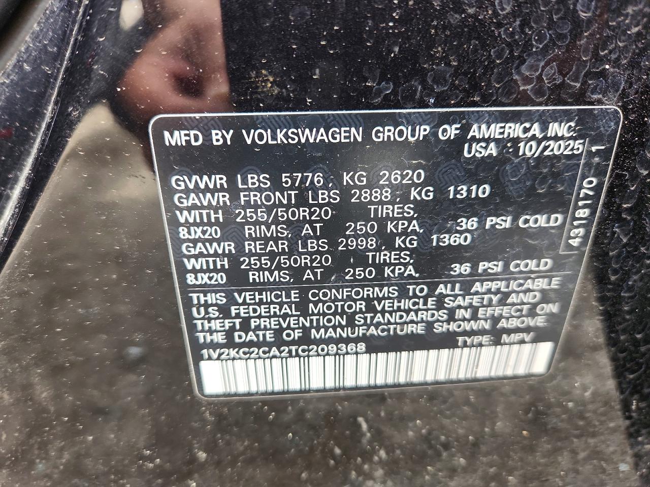 Volkswagen Atlas Se
