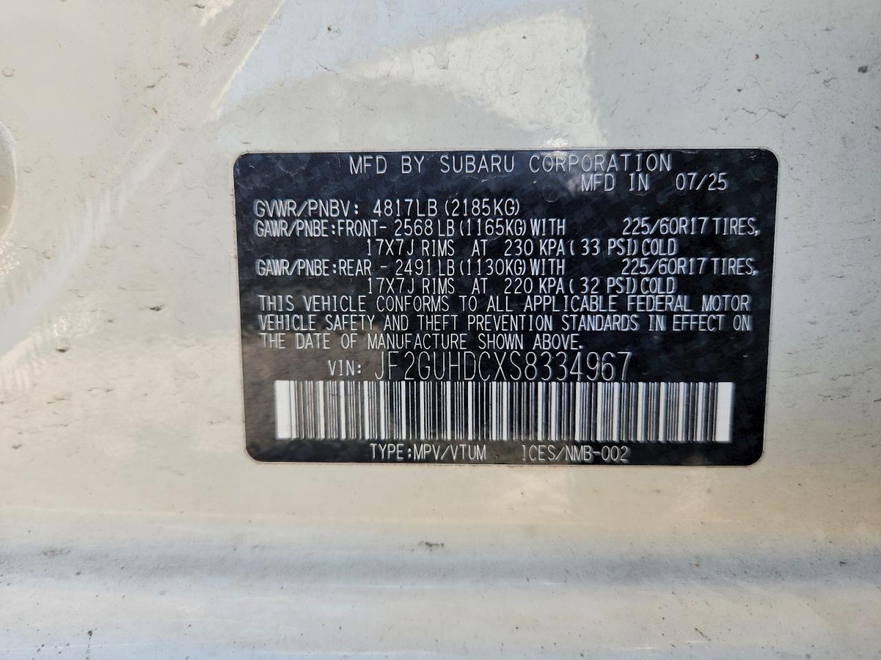 Subaru Crosstrek Premium