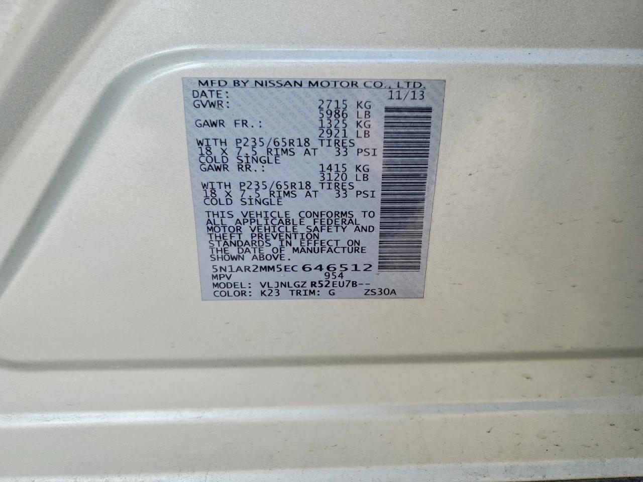 Nissan Pathfinder Sl