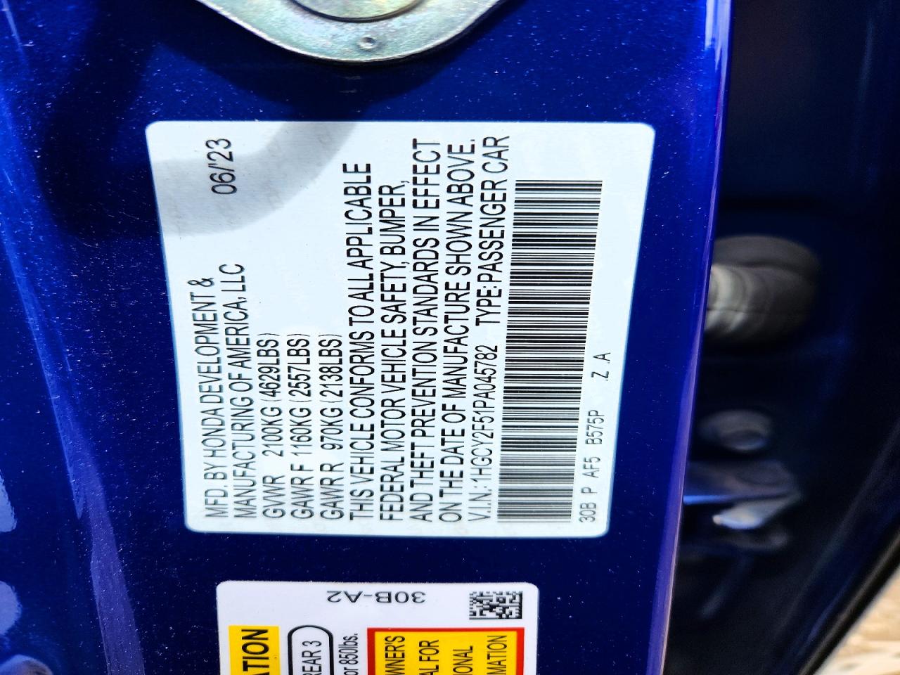 Honda Accord Hybrid Sport