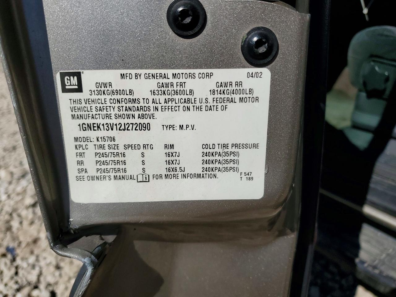 Chevrolet Tahoe