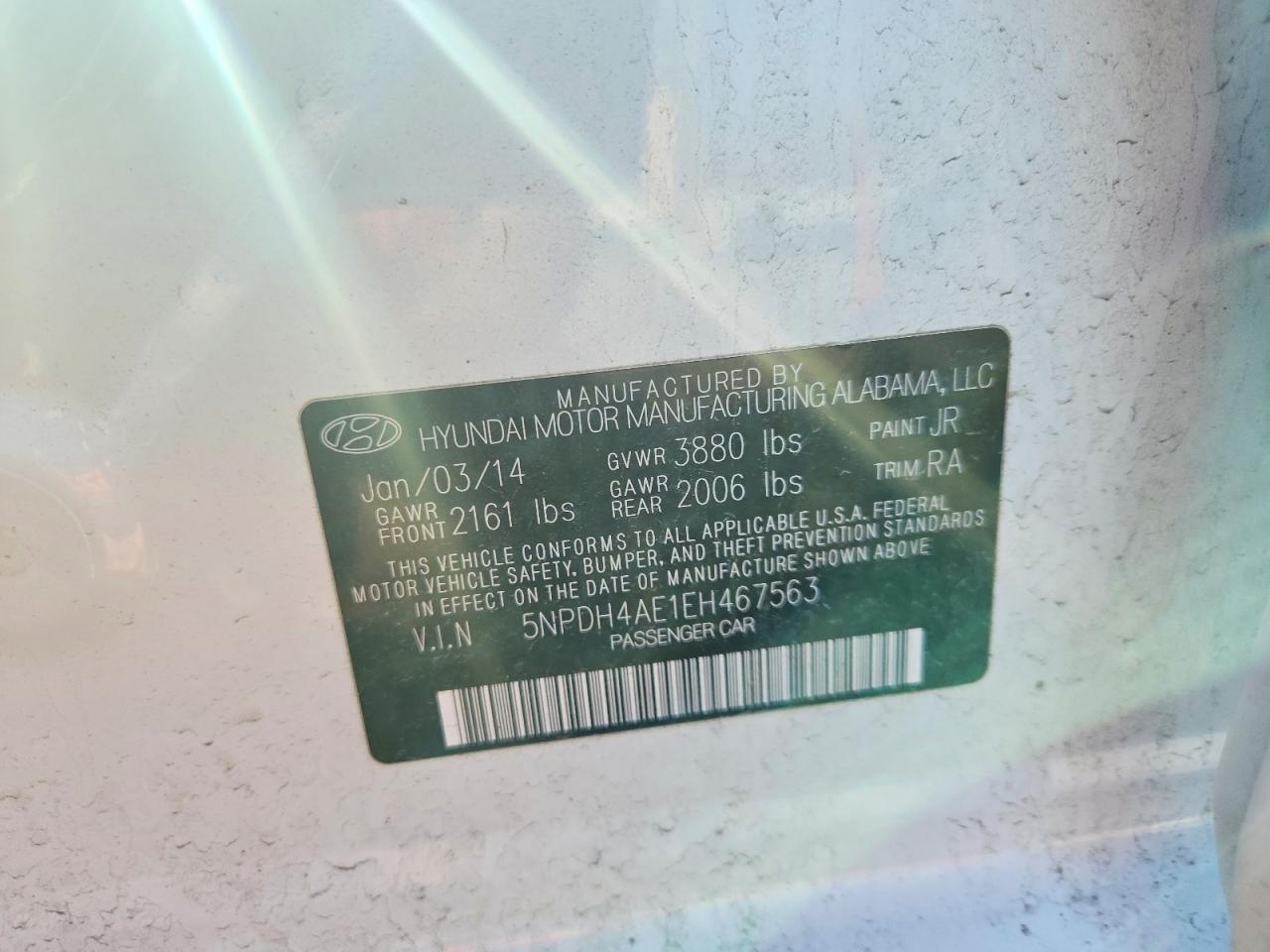 Hyundai ELANTRA Se