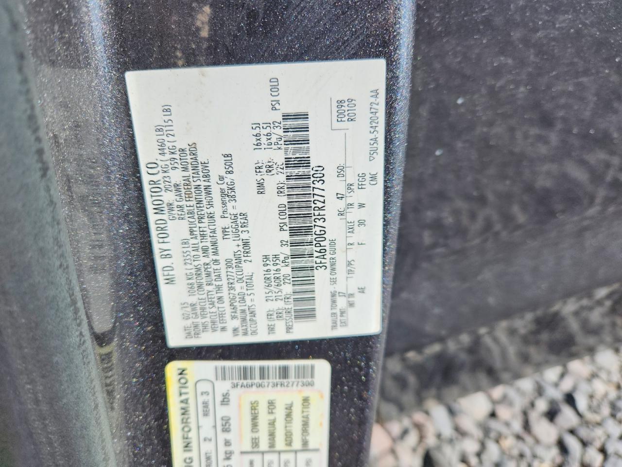 Ford Fusion S