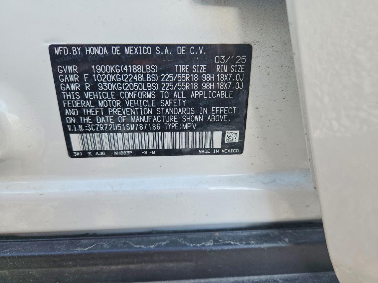 Honda HR-V Sport