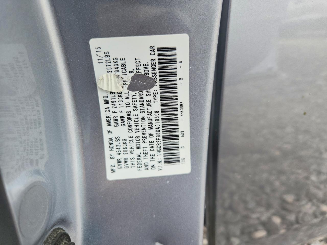 Honda Accord Exl