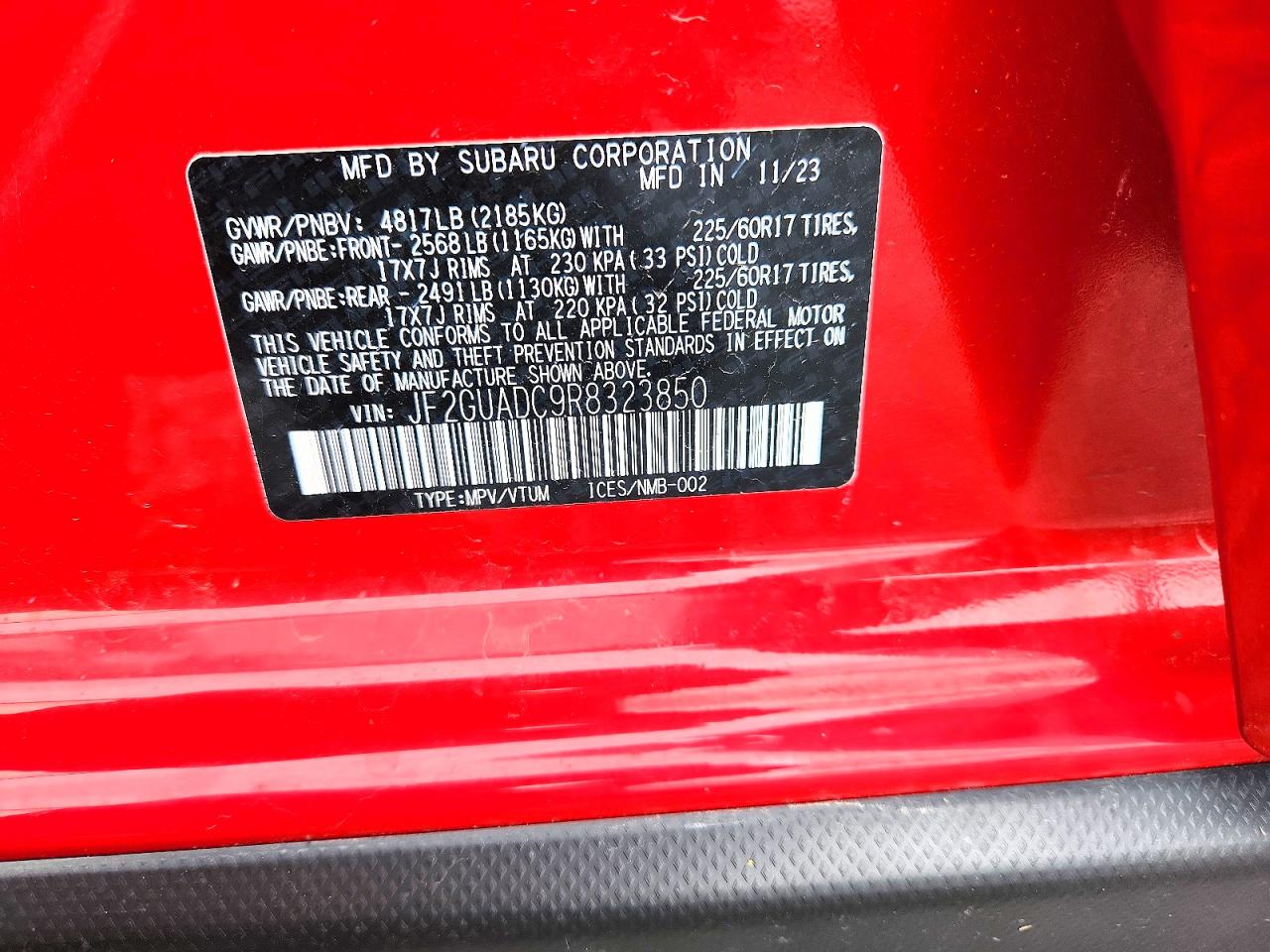 Subaru Crosstrek Premium
